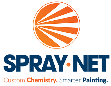 Spray Net Franchise Brand Logo